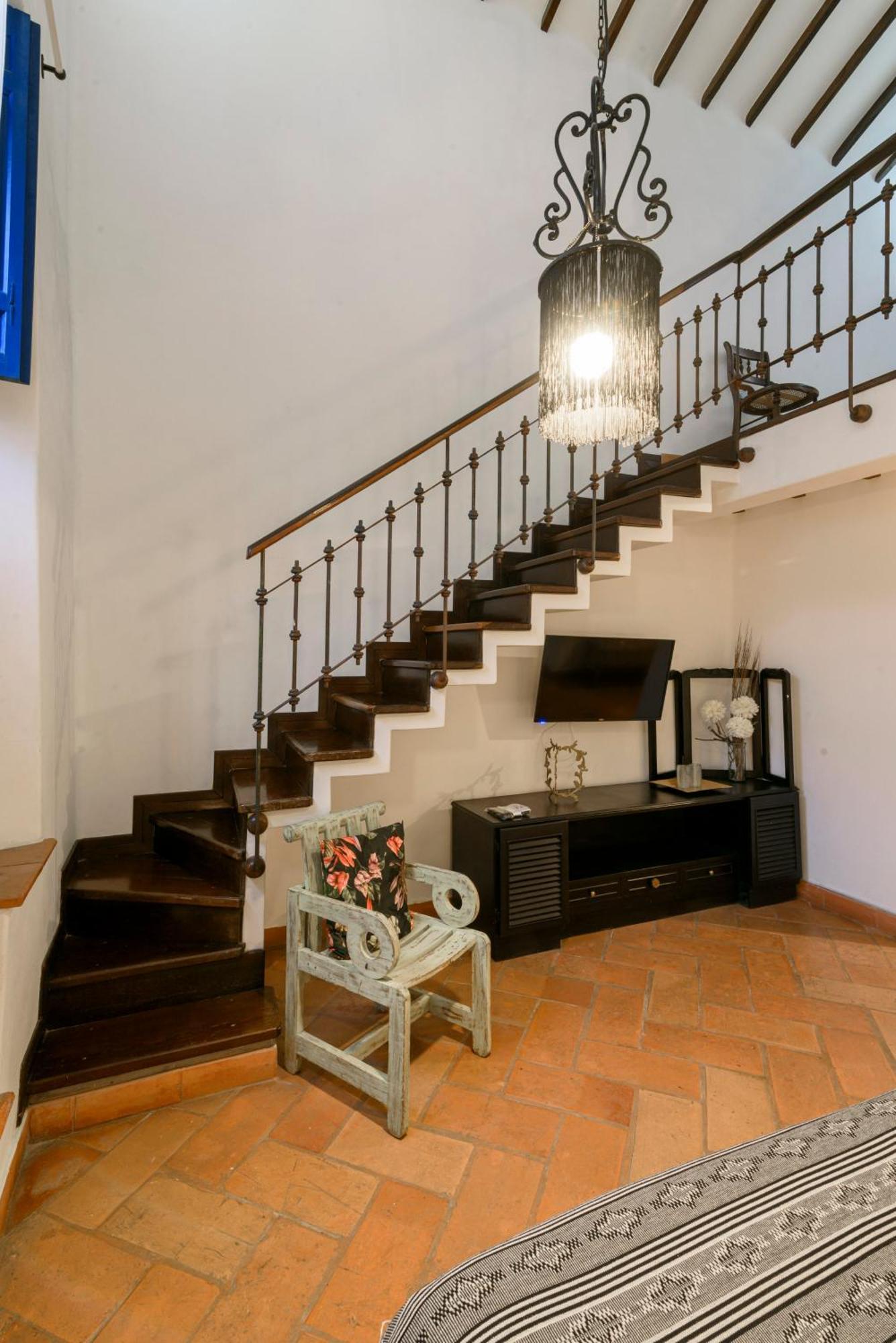 Hotel Boutique Al Alma Santa Fe de Antioquia Exteriör bild