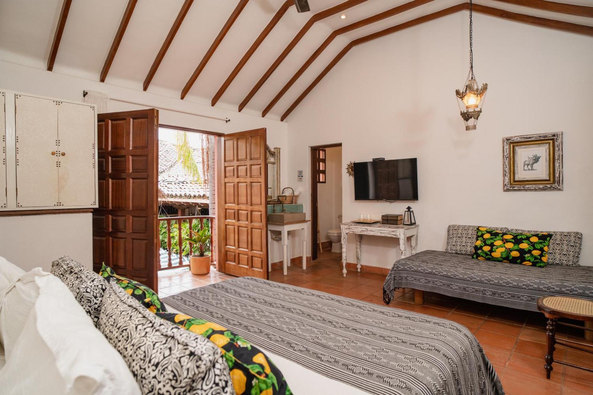 Hotel Boutique Al Alma Santa Fe de Antioquia Exteriör bild